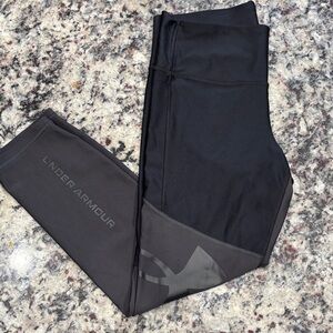 Under Armour Black and Gray Compression Pants